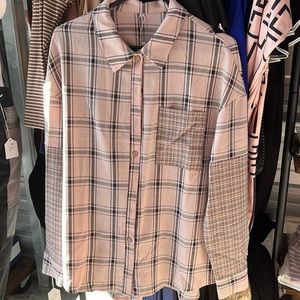 NWT, Button Down Blouse